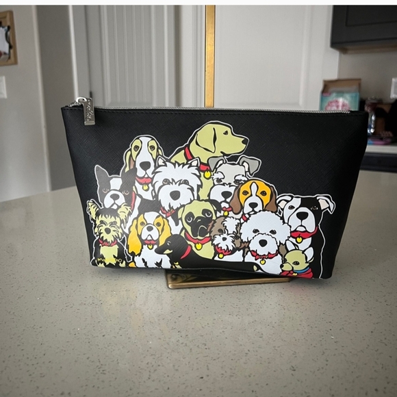 Marc Tetro Black Cosmetic Bag, NWOT - Picture 6 of 6